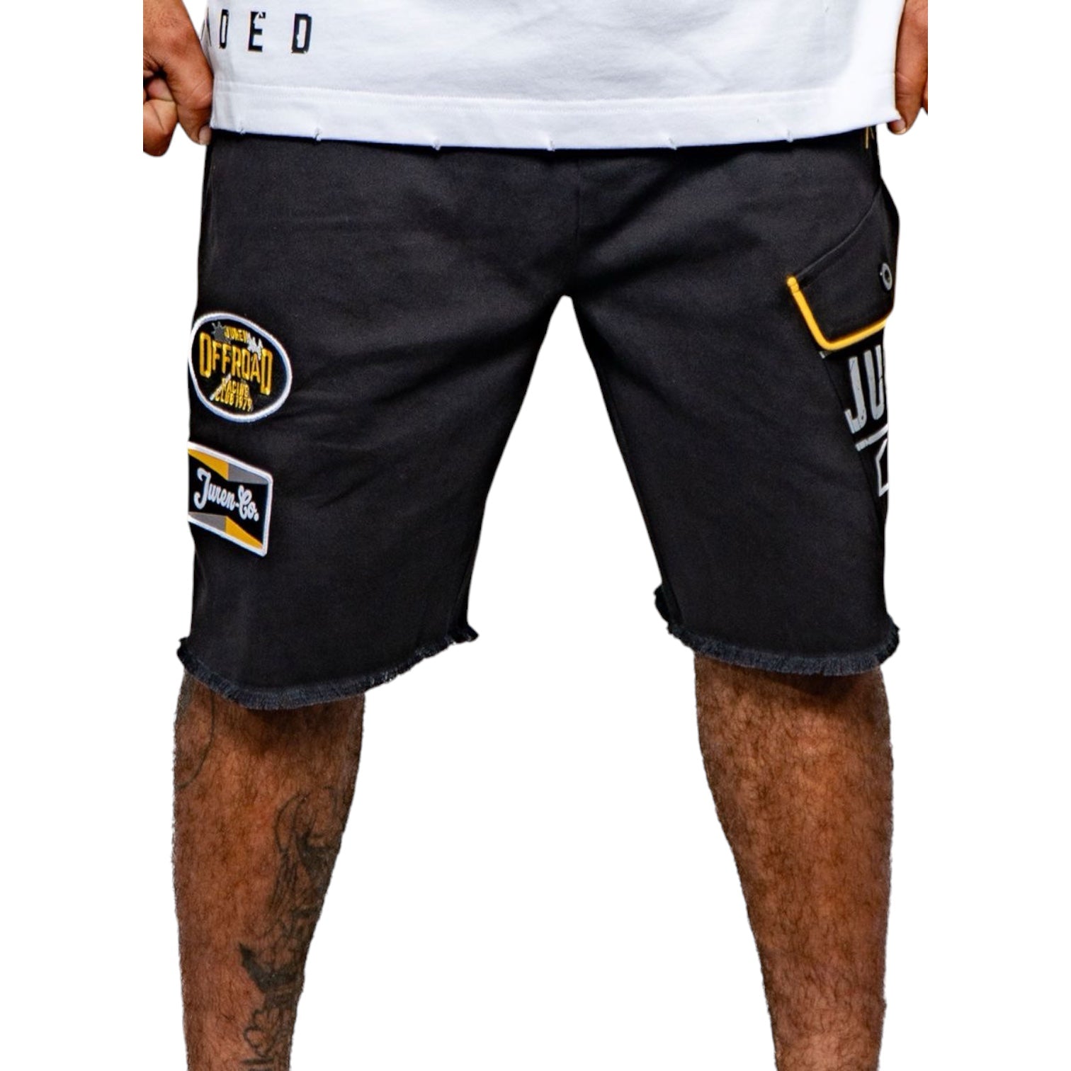 JUREN: Racing Club Chino Shorts